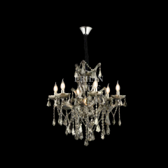 MARİATHERESA 6’lı Kristal Füme Avize