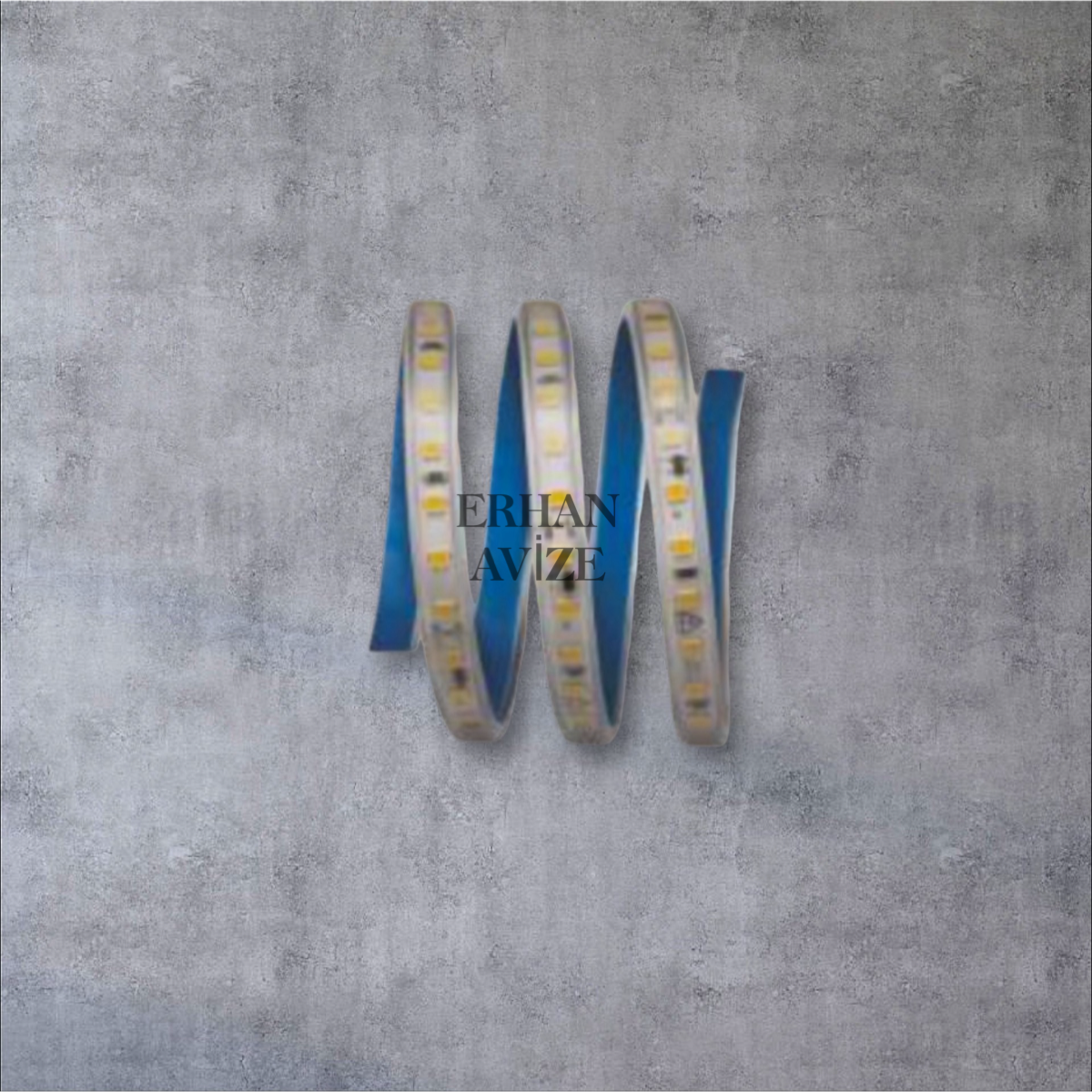 EACT-4497 Trafosuz Tak Çalıştır 10W 10Çipli LED Şerit 220V Amber