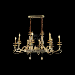 EAGR-36 YM 8’li Kristal Cam Kol Avize