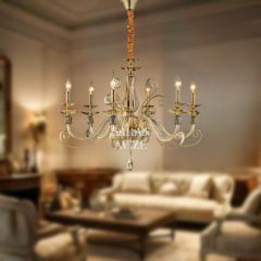 EAGR-36 6’lı Kristal Cam Kol Avize