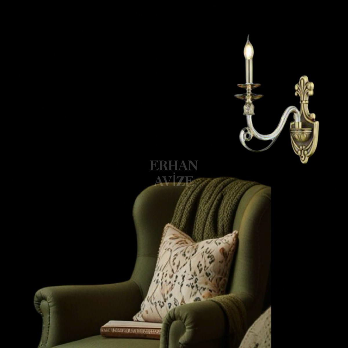 EAGR-36 Kristal Cam Kol Aplik