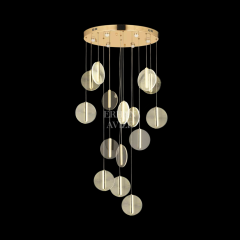 EAAD-89 15’li Sarkıt Gold LED Avize