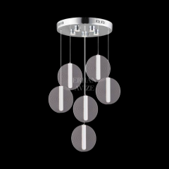 EAAD-89 6’lı Sarkıt Krom LED Avize