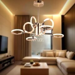 EASD-228 8’lik Gold LED Avize