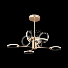 EASD-228 8’li Platin LED Avize