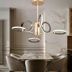 EASD-228 6’lı Platin LED Avize