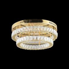 EAPV-101 Plafonyer Kristal Gold LED Avize