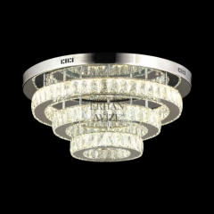 EAPV-104 Plafonyer Kristal Krom LED Avize