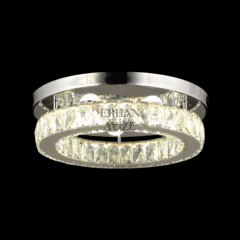 EAPV-103 Plafonyer Kristal Krom LED Avize