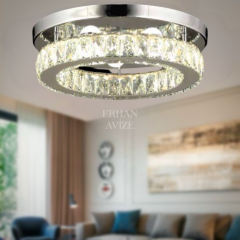 EAPV-103 Plafonyer Kristal Krom LED Avize