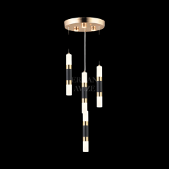 EAPV-148 4’lü Sarkıt Gold-Siyah LED Avize