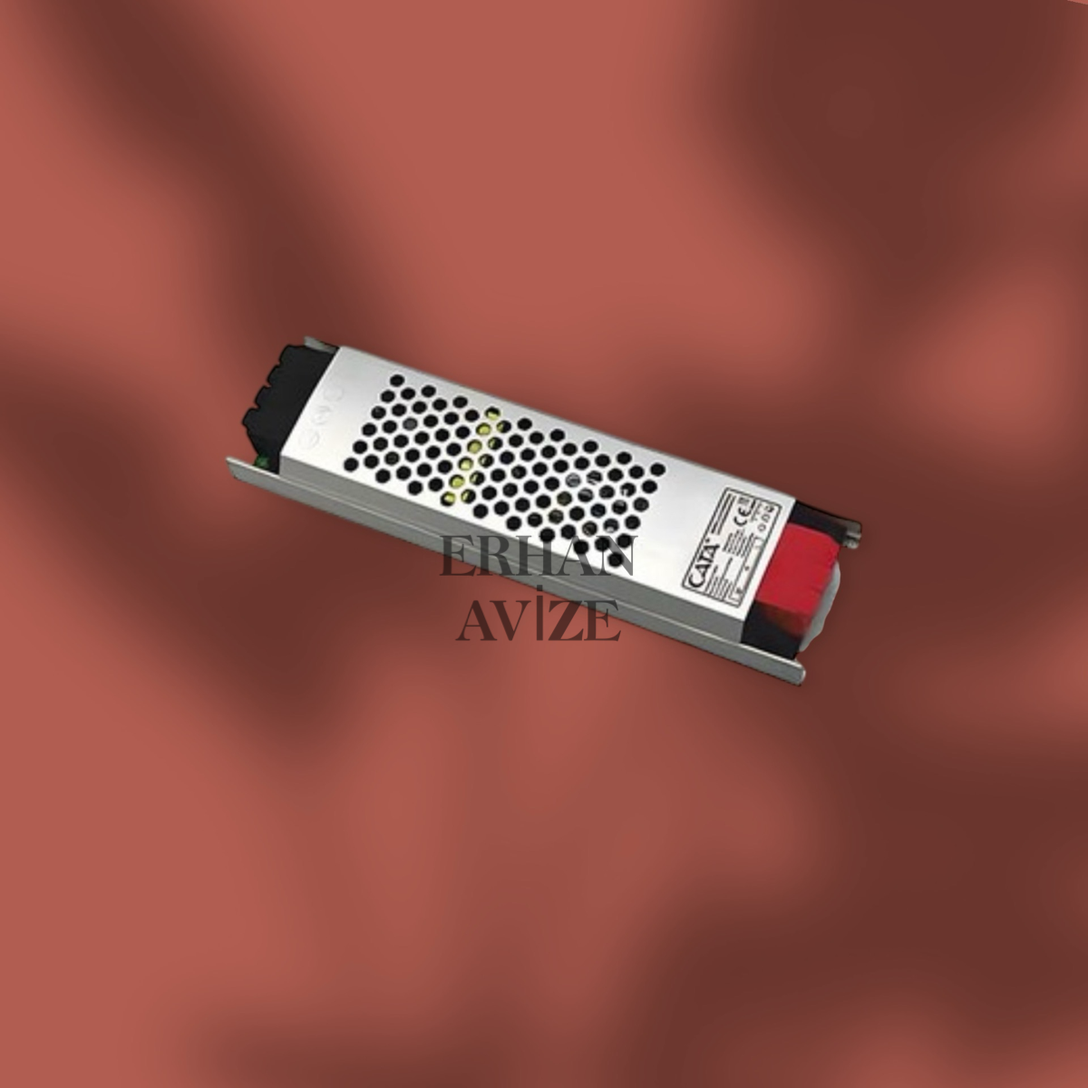 EACT-2679 17 Amper Şerit Led Trafosu (204W) (SÜPER SLİM FANSIZ)