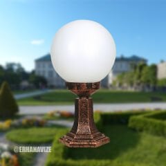 EAŞA-1007 Şanlı Aydınlatma Alüminyum Kuşaklı Direkler