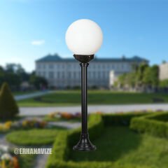 EAŞA-1010 Şanlı Aydınlatma Alüminyum Kuşaklı Direkler