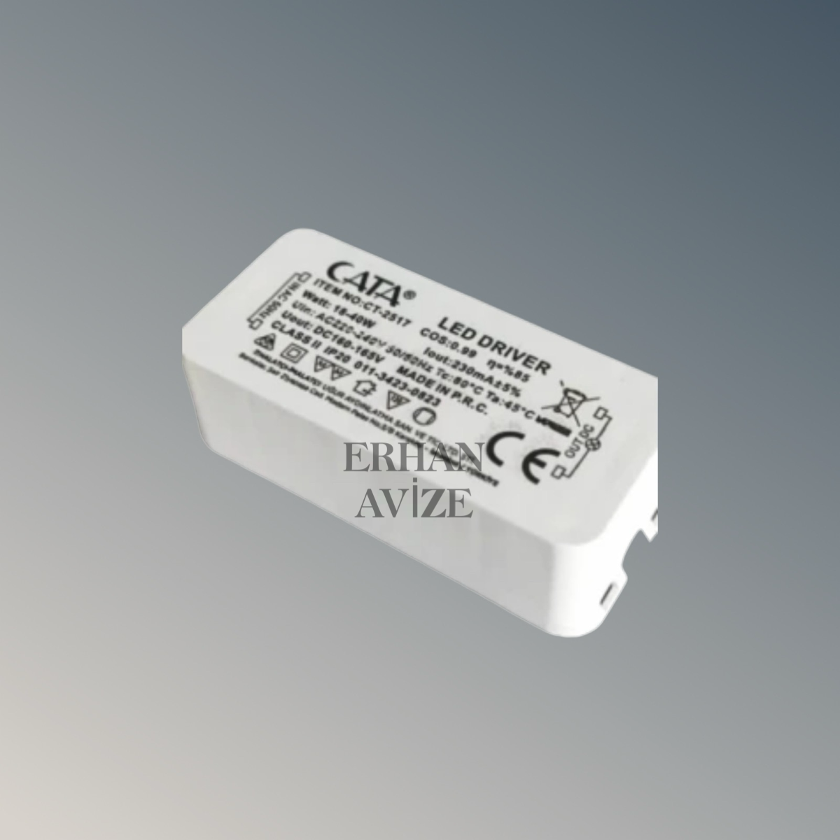 EACT-2517 60x60 Led Armatür Driver Jaklı (40W)