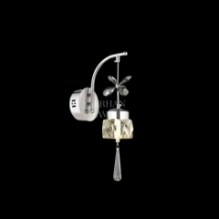 EAPV-142 Kristal Krom LED Aplik
