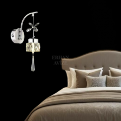 EAPV-142 Kristal Krom LED Aplik