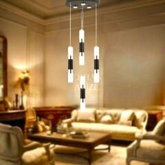 EAPV-148 4’lü Sarkıt LED Siyah Avize