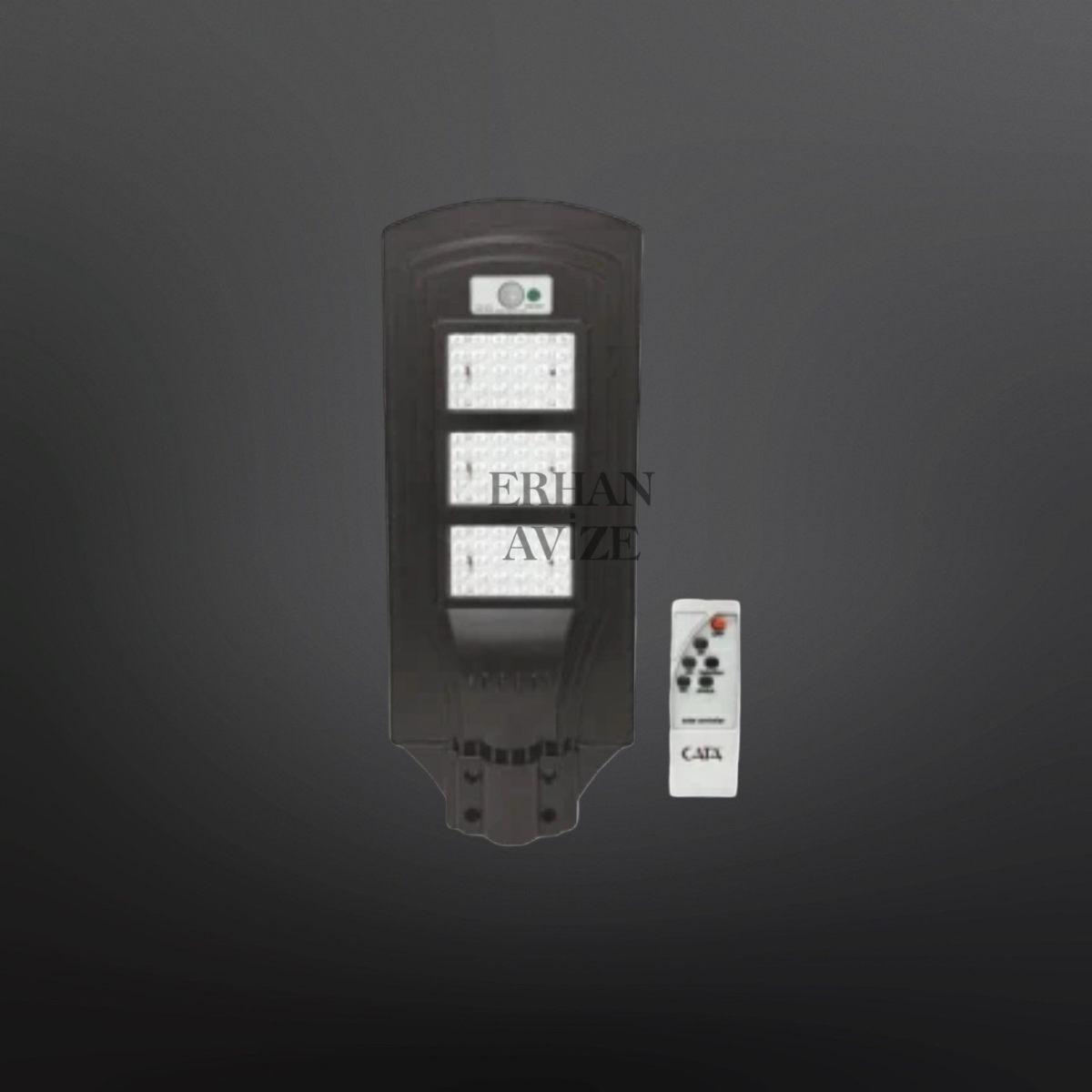 EACT-4692 Uzaktan Kumandalı 90W SOLAR Led Sokak Armatürü Beyaz Işık