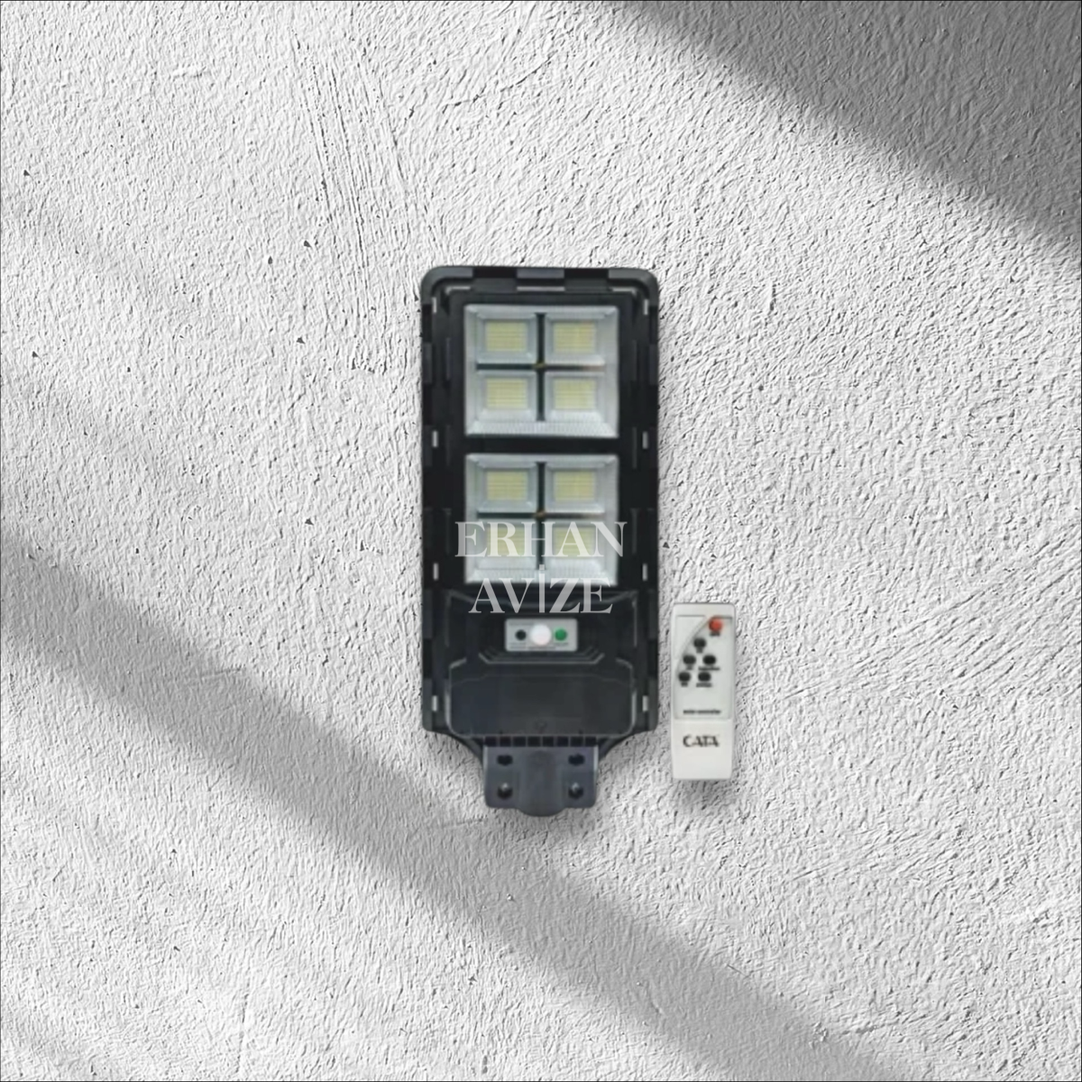 EACT-4641 Uzaktan Kumandalı  250W SOLAR Led Sokak Armatürü Beyaz Işık