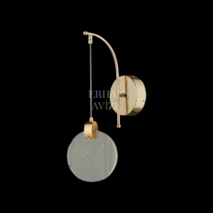EAPV-123 Kristal Gold LED Aplik