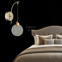EAPV-123 Kristal Gold LED Aplik