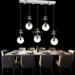 EAAD-43 YM Toplu Sıralı Krom LED Avize