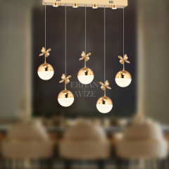 EAAD-43 YM Top Sıralı Gold LED Avize