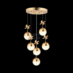 EAAD-43 6’lı Top Sarkıt Gold Avize