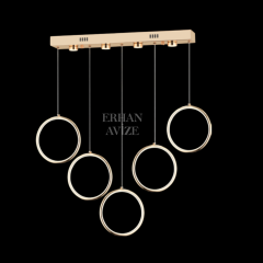 EAAD-121 YM Sıralı Gold LED Avize