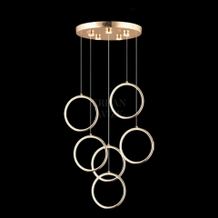 EAAD-121 6’lı Sarkıt Gold LED Avize