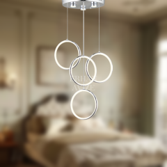 EAAD-121 4’lü Sarkıt Krom LED Avize