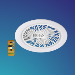 EACT-1153 Kumandalı Poyraz Fan 42W Led Ampul