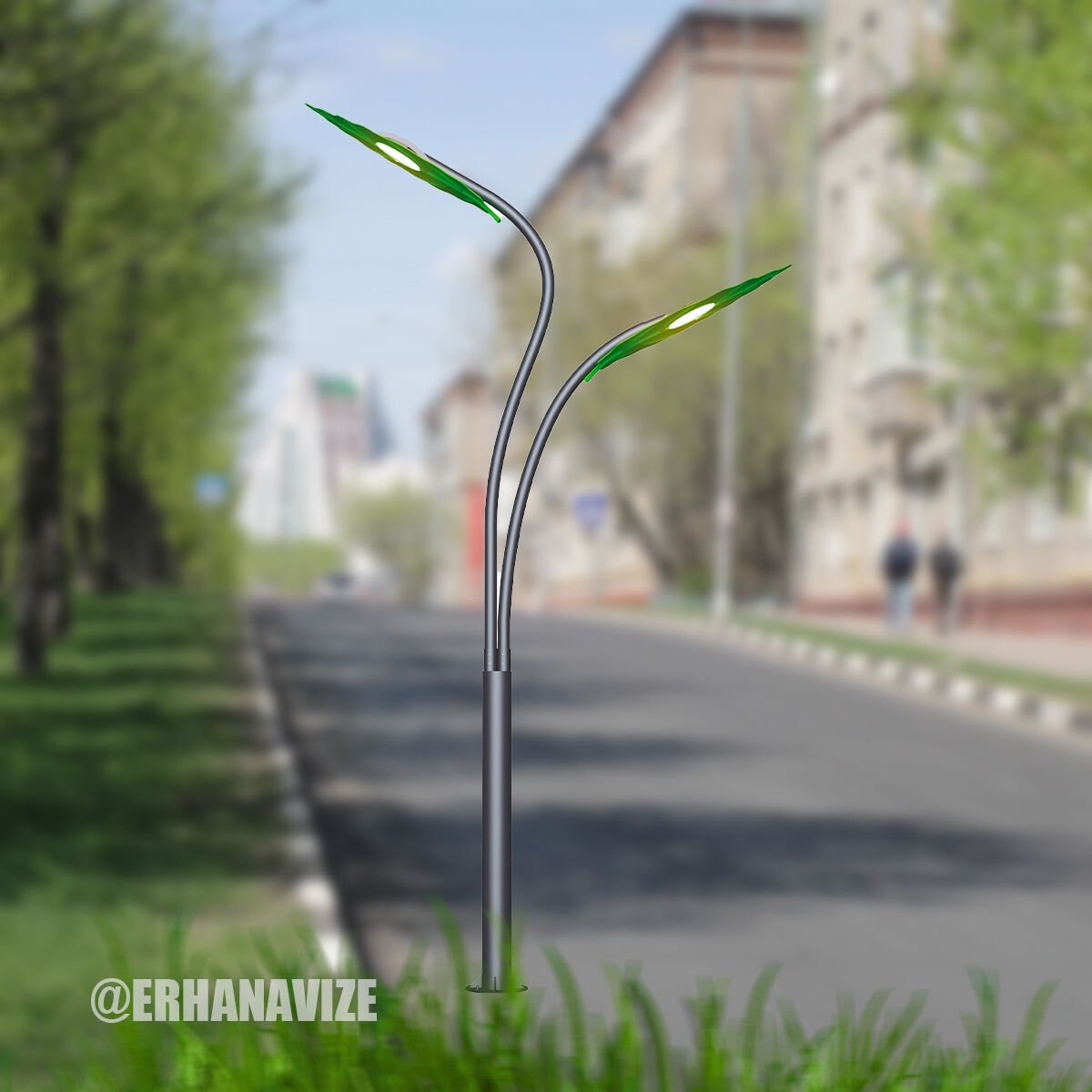 EAŞA-085 Ledli Aydınlatma Direği