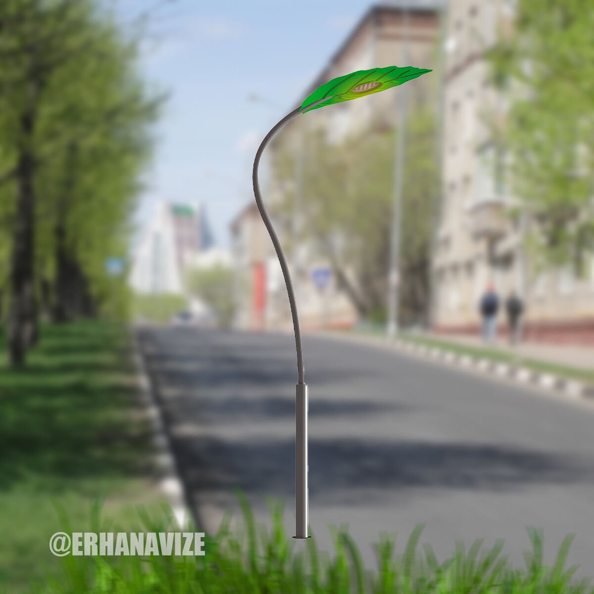 EAŞA-086 Ledli Aydınlatma Direği