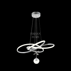 EAAD-68 60’lık Toplu Krom LED Avize