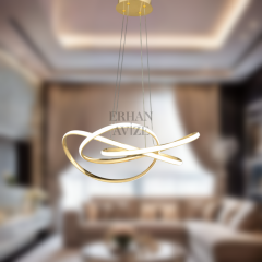 EAAD-68 60’lık Gold LED Avize