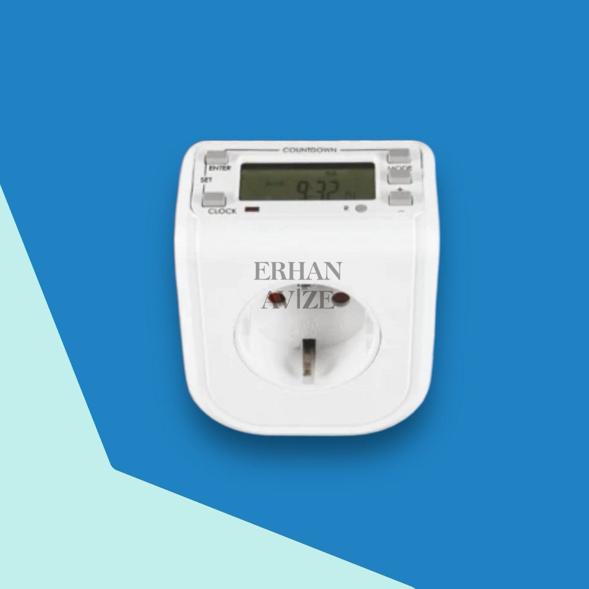 EACT-9182 3680W Digital Zaman Saati Akıllı Priz