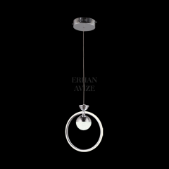 EAAD-103 Tekli Krom LED Avize