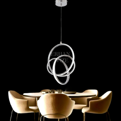 EAAD-39 25’lik Sarkıt Krom LED Avize