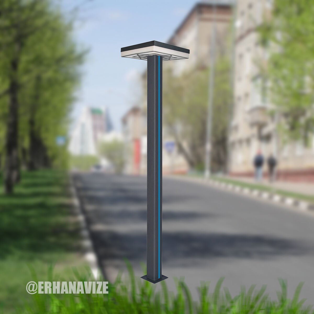 EAŞA-254 Ledli Aydınlatma Direği