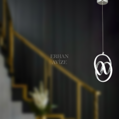 EAAD-39 Tekli Krom LED Avize