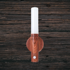 EACT-5250 1W Kumru Ahşap Renk Şarjlı LED Duvar Aplik Günışığı