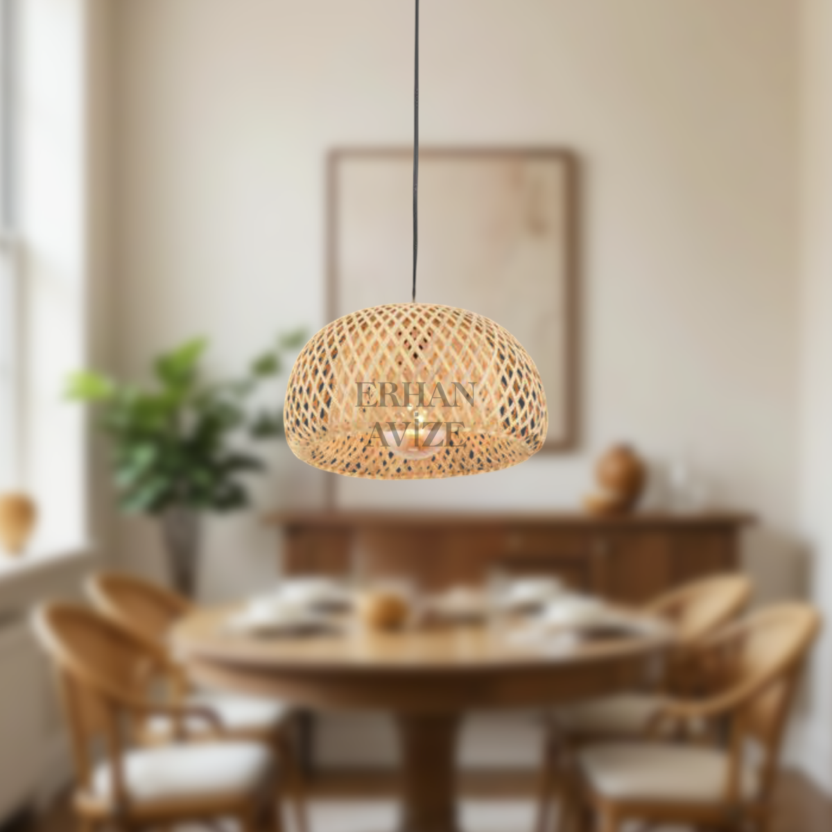 EAMTT-05 30’luk Hasır Gold Avize