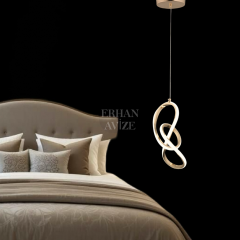 EASD-127 Tekli Gold LED Avize