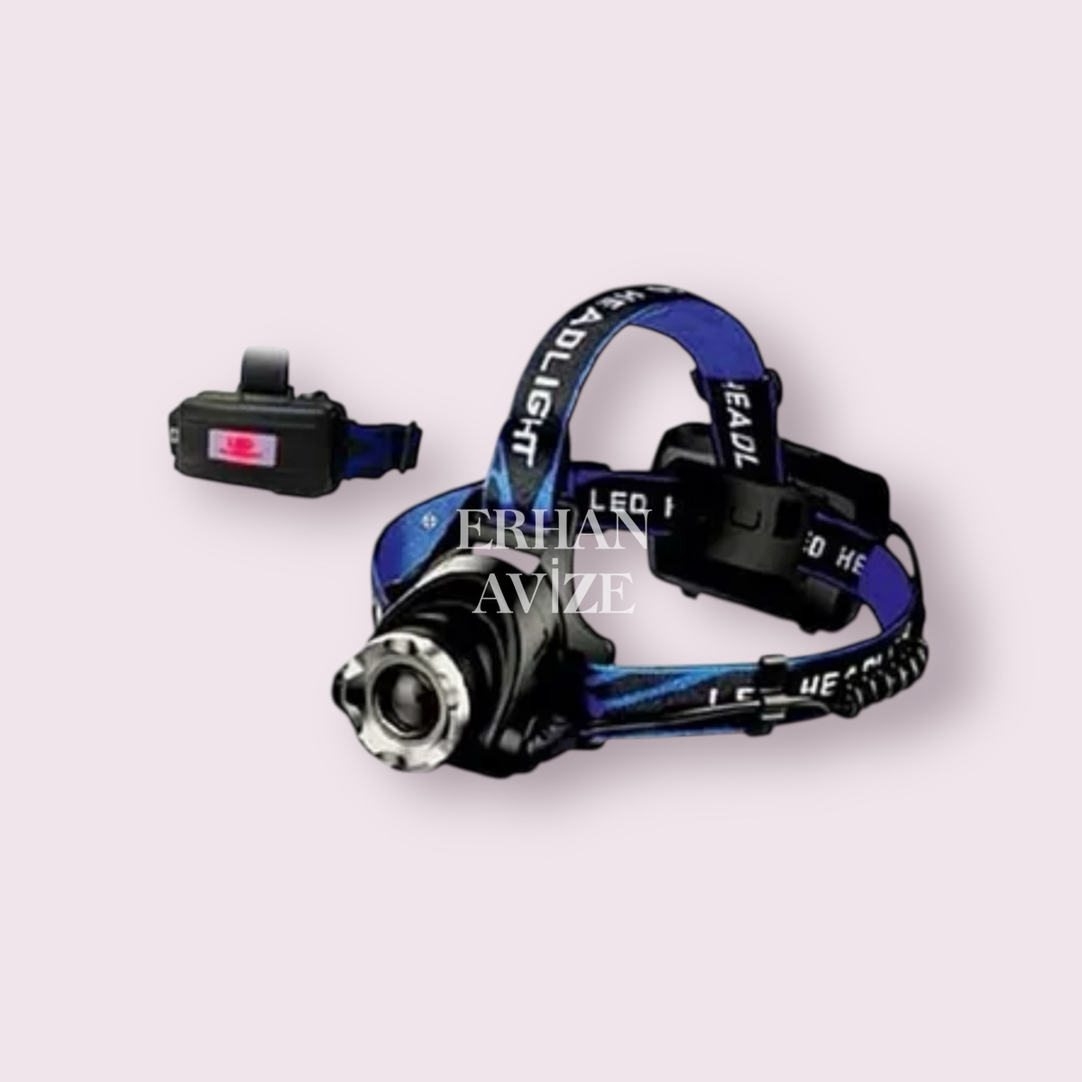 EACT-9123  Şarj Edilebilir Poyraz Kafa Feneri Beyaz Işık