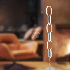 EAZNC Krom Kasa Zincir LED Lambader