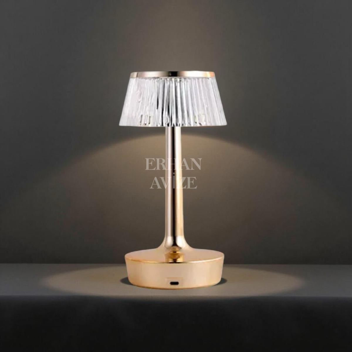 EACT-8434 Rio 3 Işık Renkli Şarjlı Masa Lambası