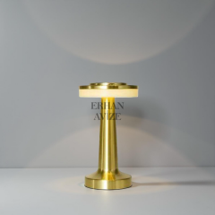EACT-8435 Oslo Şarjlı Dim Edilebilir Masa Lambası Gold