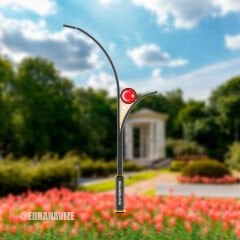 EAŞA-015 Dekoratif  Yol Aydınlatma Direği